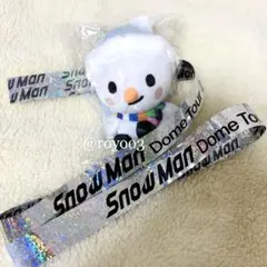 【即日発送】SnowMan ドームツアー たまゆきキーホルダー　銀テープ1枚付き