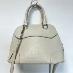 ジルバイジルスチュアート 2WAYハンドバッグ ショルダーバッグ アイボリー