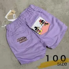 新品タグ付き しまむら Littc ディズニー ショートパンツ 100 人気商品
