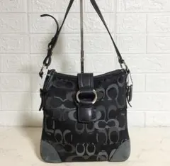 no38567 COACH コーチ 2176 シグネチャー ショルダー バッグ