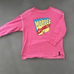 MARVEL 長袖カットソー 120サイズ ピンク