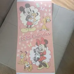 2026年 ミッキーマウス 壁掛けカレンダー（第一生命）