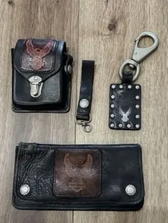 ハーレーダビットソン　キーホルダー　キーフックヴィンテージ　財布　シガレットのサムネイル