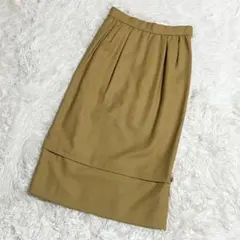 【美品】 スカート　タイトスカート 大丸別注 キャメル GIVENCHYのサムネイル