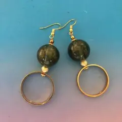 76.ハンドメイド♡アンティーク風ピアス