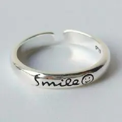 silver925スマイルリング /シルバー925リング　ring