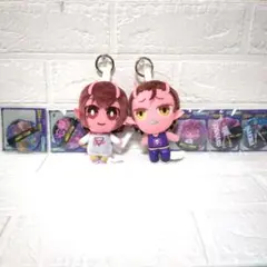 ミルキーサブウェイぬいぐるみマスコット&バッチ7個セット