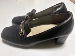 跳べるパンプス ORiental TRaffic ビットローファー　黒　22.5