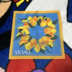 ARAMA TOKYO ミニサイズのスカーフ サマーレモンのスカーフ