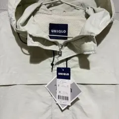 90s old UNIQLO デッドストック ナイロンパーカー 白のサムネイル