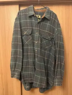 【希少80s】FIELD & STREAM チェック柄ネルシャツ XL