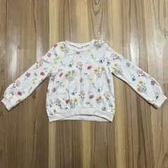 branshea 花柄トレーナー 120