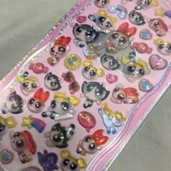 【早い者勝ち】 正規品‼️ パワーパフガールズ プチドロップステッカー ピンク