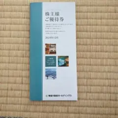 東急不動産ホールディングス　株主優待