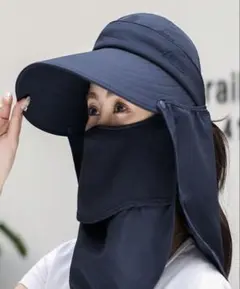 紫外線対策に　夏に活躍　サンバイザー　帽子　日よけ