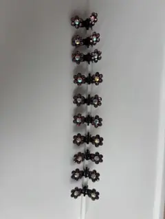 花型ヘアクリップ 10個セット