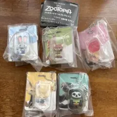 ズートピア ブリスターチャームコレクション　コンプリート　全5種