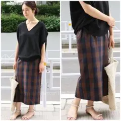 イエナチェックスカート ノーブル トゥモローランド ユナイテッドアローズ リエス