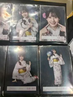 石森璃花 櫻坂46 2026 浴衣 生写真 4種コンプのサムネイル