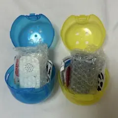 本当に録音再生！なつかしのガラケーマスコット 録音・再生機能付き 白 ブラック