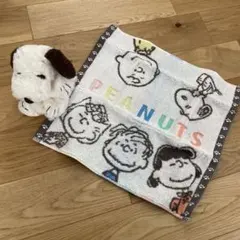 スヌーピー　ぬいぐるみ　ハンドタオル　セット