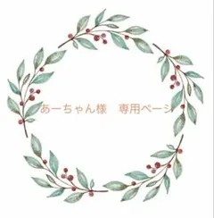 あーちゃん様　専用ページ