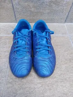 NIKE TIEMPO サッカーシューズ スパイク ブルー - メルカリ