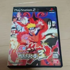 プレステ2 ゲームソフトNARUTO ナルティメットヒーロー3