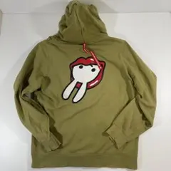 【フェード感抜群】CUNE ダブルジップパーカー ベロロゴ size L