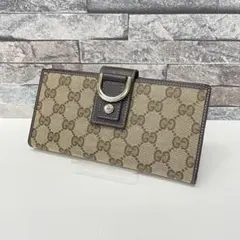 ピ*ヨ様 未使用　GUCCI GGパターン キャンバス　アビー　長財布 ベージュ