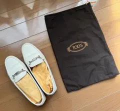 極美品】UK5 24cmトッズ TOD'S ドライビングシューズ イエロー - メルカリ
