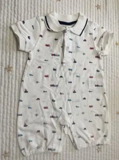 ⑰R cottoli ポロシャツ風カバーオール