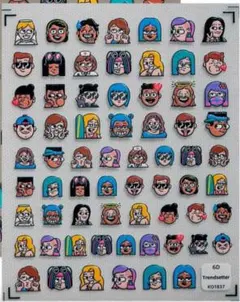 ネイルシール　LINEスタンプ