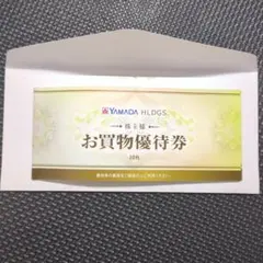 YAMADA HLDGS. 買物株主優待券 ¥500　×10枚　計5000円分
