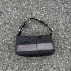 Coach one shoulder mini bag signature