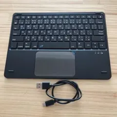 Rucceko タッチパッド搭載 iPad用ワイヤレスキーボード 日本語配列