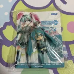 初音ミク　キーホルダー　projectDIVA2nd ねんどろいどぷらす　特典