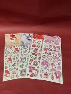 サンリオ　クリアシール　４種セット 正規品