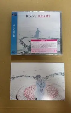 ReoNa HEART 通常盤 ポストカード付き アニメイト ハガキ抜き