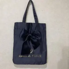 メゾンドフルール　サテン　トートバッグ　サイドバッグ