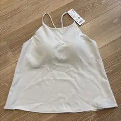 UNIQLO クレープジャージーブラキャミソール