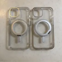 iPhoneケース 14 MagSafe対応 360°回転スタンド