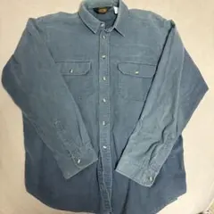 Woolrich 長袖シャツ ブルー メンズ トップス 古着 ウールリッチ80s