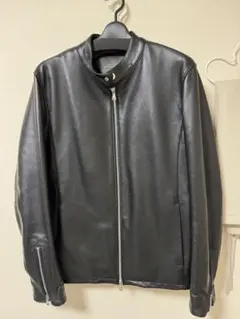 WONDER LIGHT LEATHER シングルライダース　ナノ・ユニバースのサムネイル