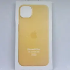 新品-純正互換品-iPhone15plus 　シリコンケース　サンシャイン