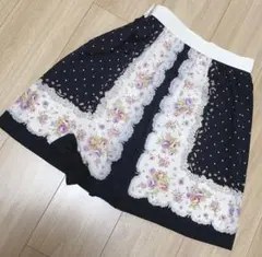 ウィルセレクション ★ ディズニー ミニー フラワー スカーフ スカートのサムネイル