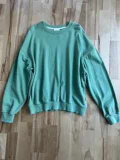 Bellide ミントグリーン オーバーサイズ ドロップショルダー スウェット