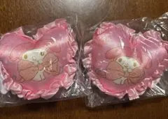 マイメロディ ハートクッションマスコット 2個セット