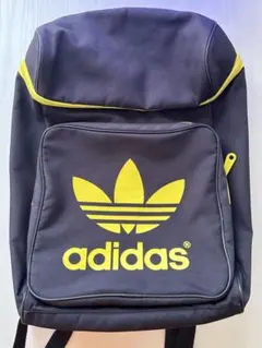 adidas Originals トレフォイル リュック ブラック×イエローのサムネイル