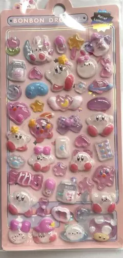 ボンボンドロップシール 夜光✨